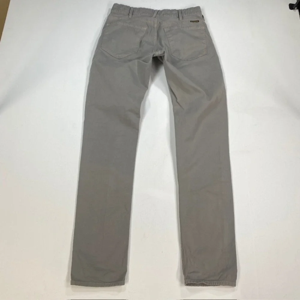True Religion Rocco Tailored Overdye Twill Pants Gray Mens‎ Size 29 Cotton